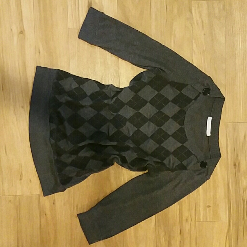 Charlotte Russe Argyle Sweater